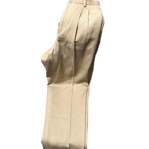 Liz Claiborne LizSport Petite Straight Leg Tan Pants. Size 12